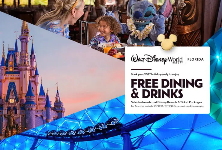 Disney World Free Dining 2027