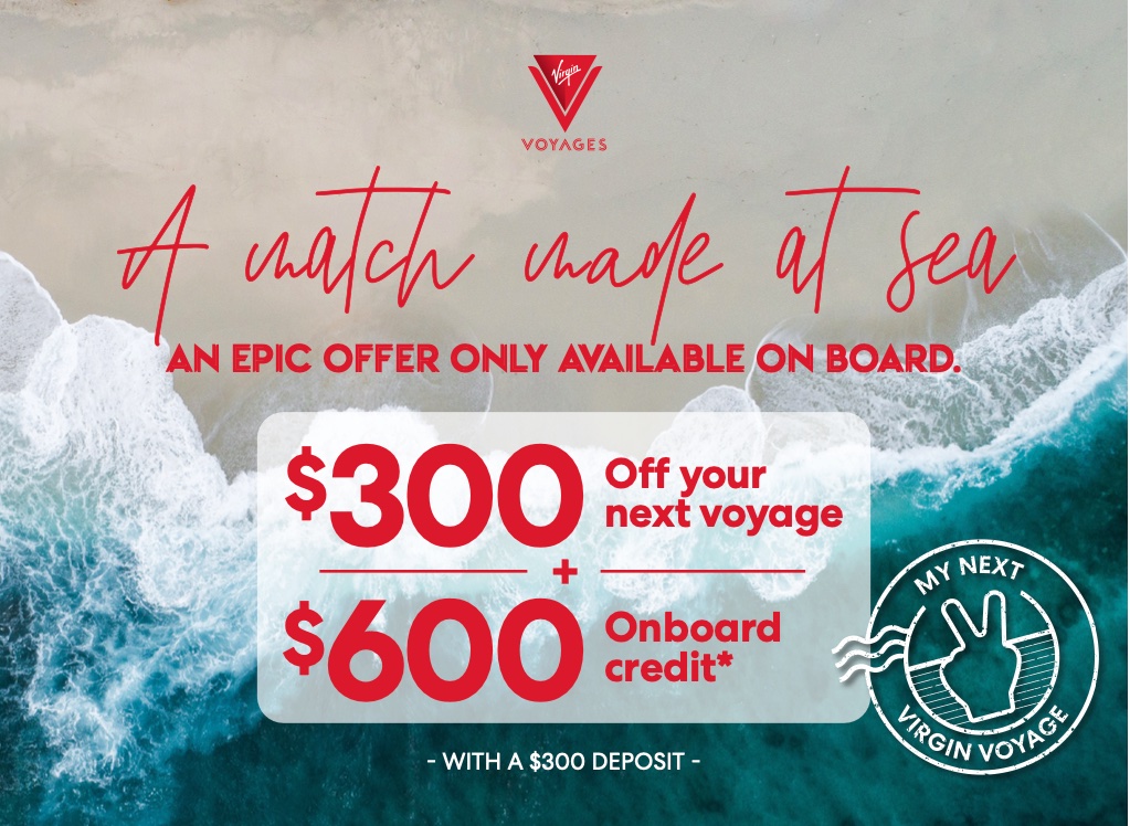 $300 off Virgin Voyages