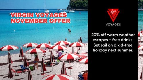 Virgin Voyages November Offer
