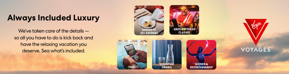 Virgin Voyages - Value Prop Banner - 970x250