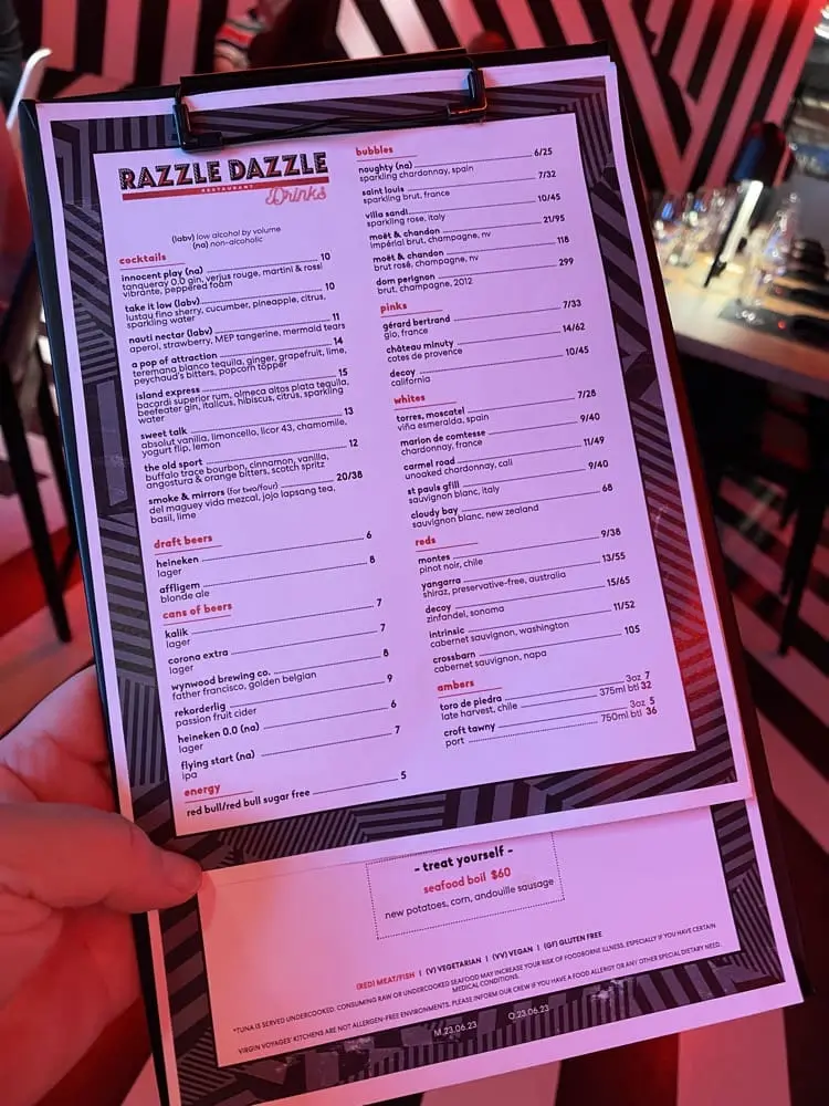 Razzle Dazzle Drinks