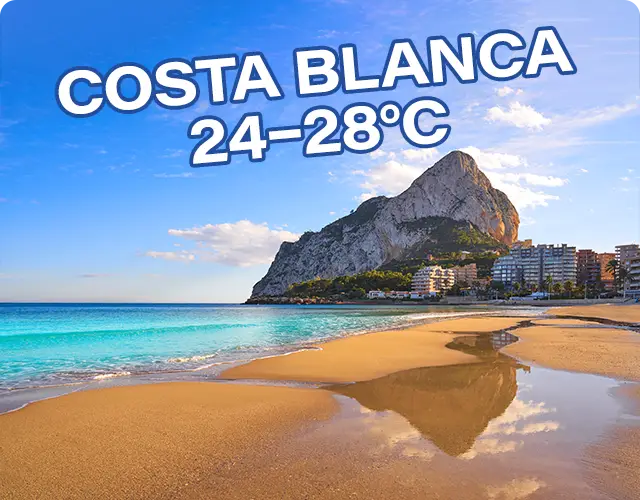Where’s hot in may and june - Costa Blanca