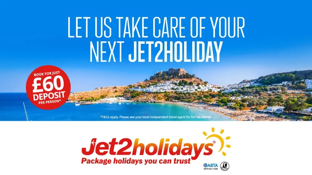 Jet2Holidays from Bristol Airport