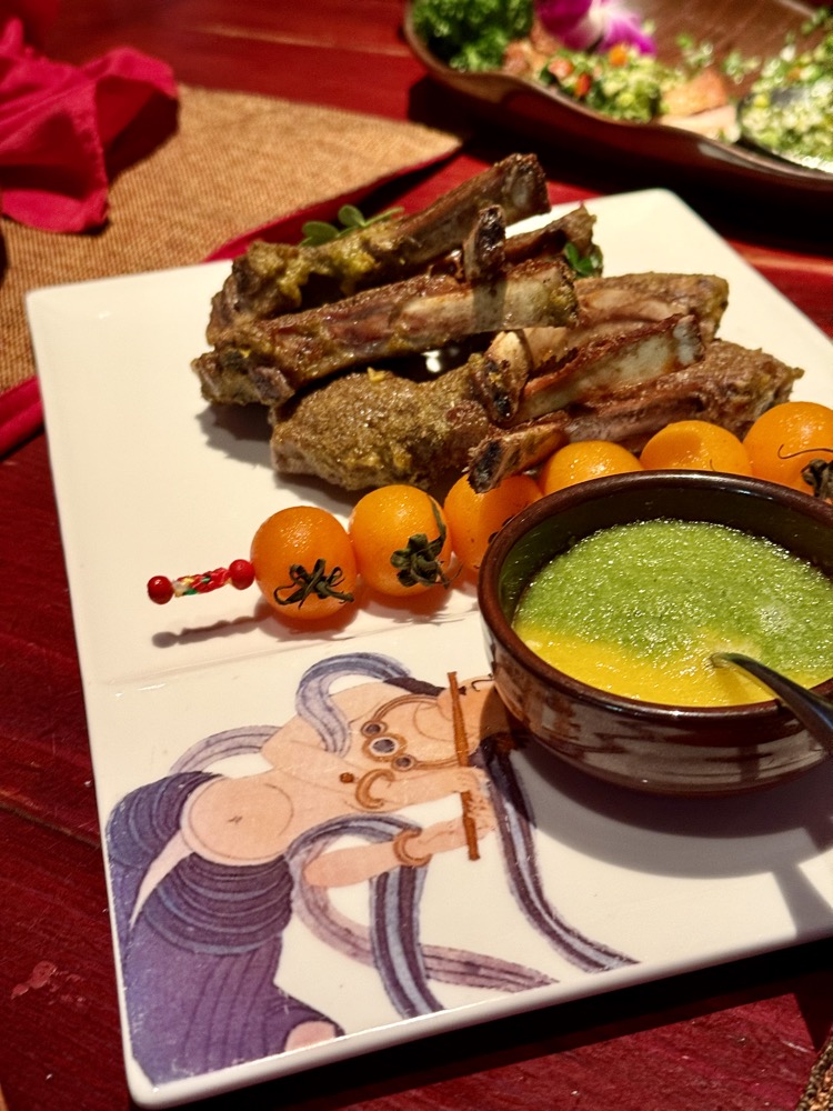Traditional Yunnan cuisine lunch in Shanghai.