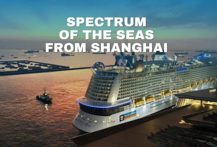 Spectrum of the Seas from Shanghai