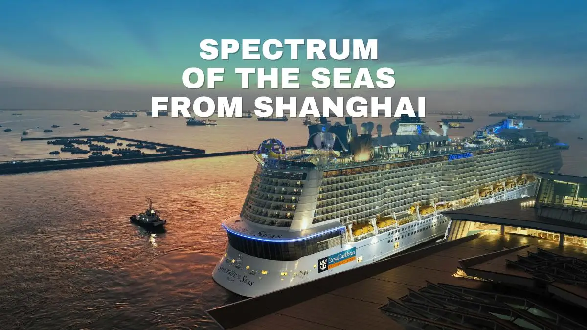 Spectrum of the Seas from Shanghai