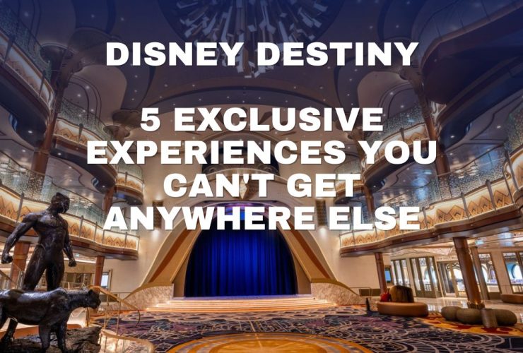 Disney Destiny 5 Exclusive Experiences You Can't Get Anywhere Else