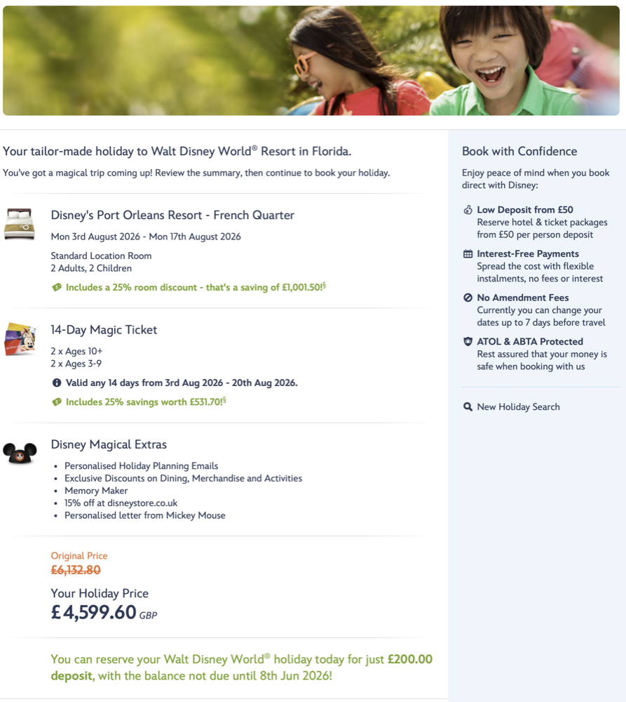 How to Get the Best Price on Your Walt Disney World 2026 Hotel and Park Tickets