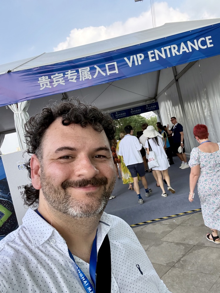 VIP Entrance to Rolex Shanghai Masters Final