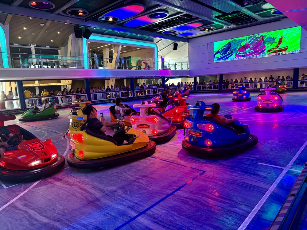 Spectrum of the Seas -  Bumper Cars