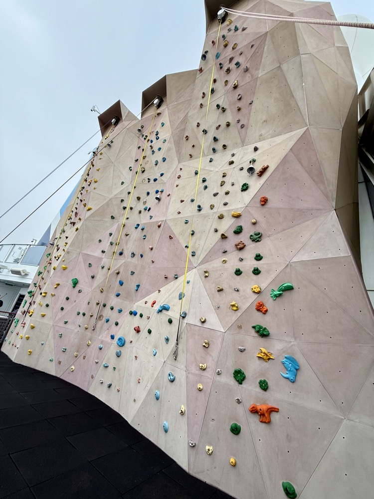 Spectrum of the Seas - Rock Climbing