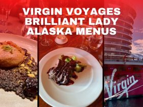 Virgin Voyages Brilliant Lady Alaska Menus