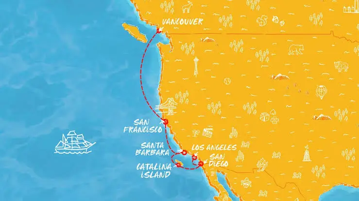 Pacific Coastal: Vancouver to LA