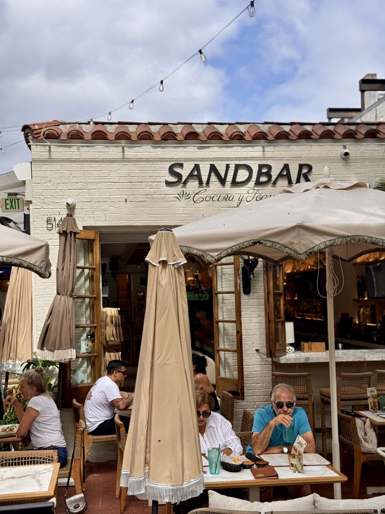 Sandbar restaurant and bar on State Street, Santa Barbara