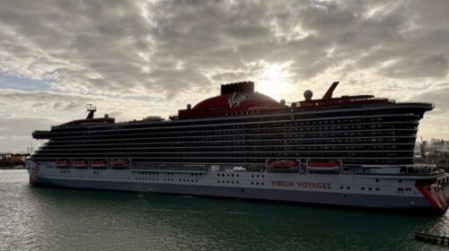 Resilient Lady docked at Terminal V, PortMiami