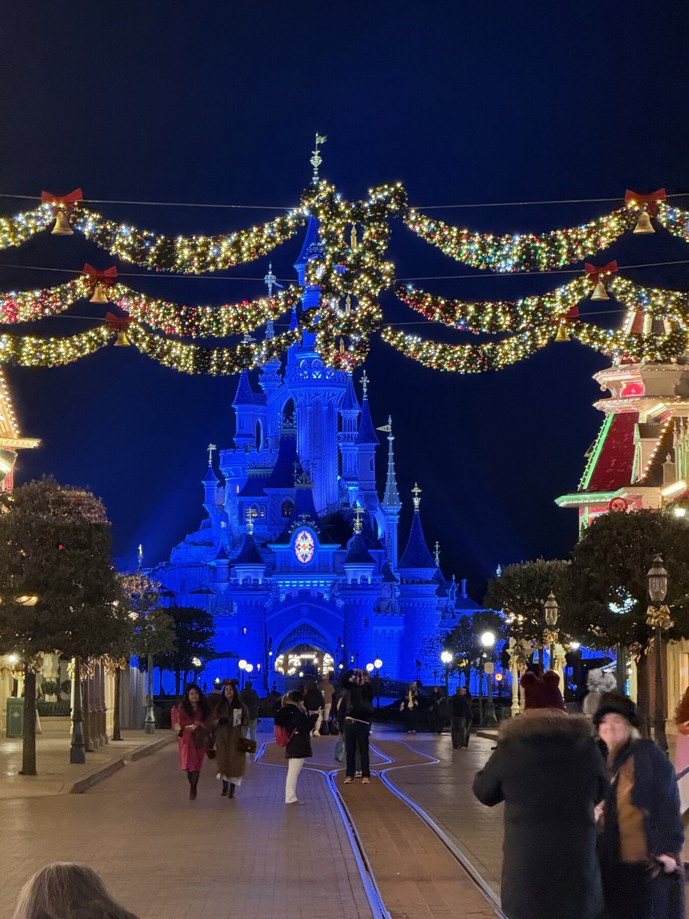 Main Street U.S.A. at Christmas