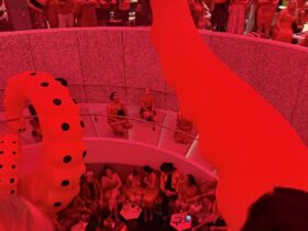 Scarlet Night in the Red Room on Valiant Lady