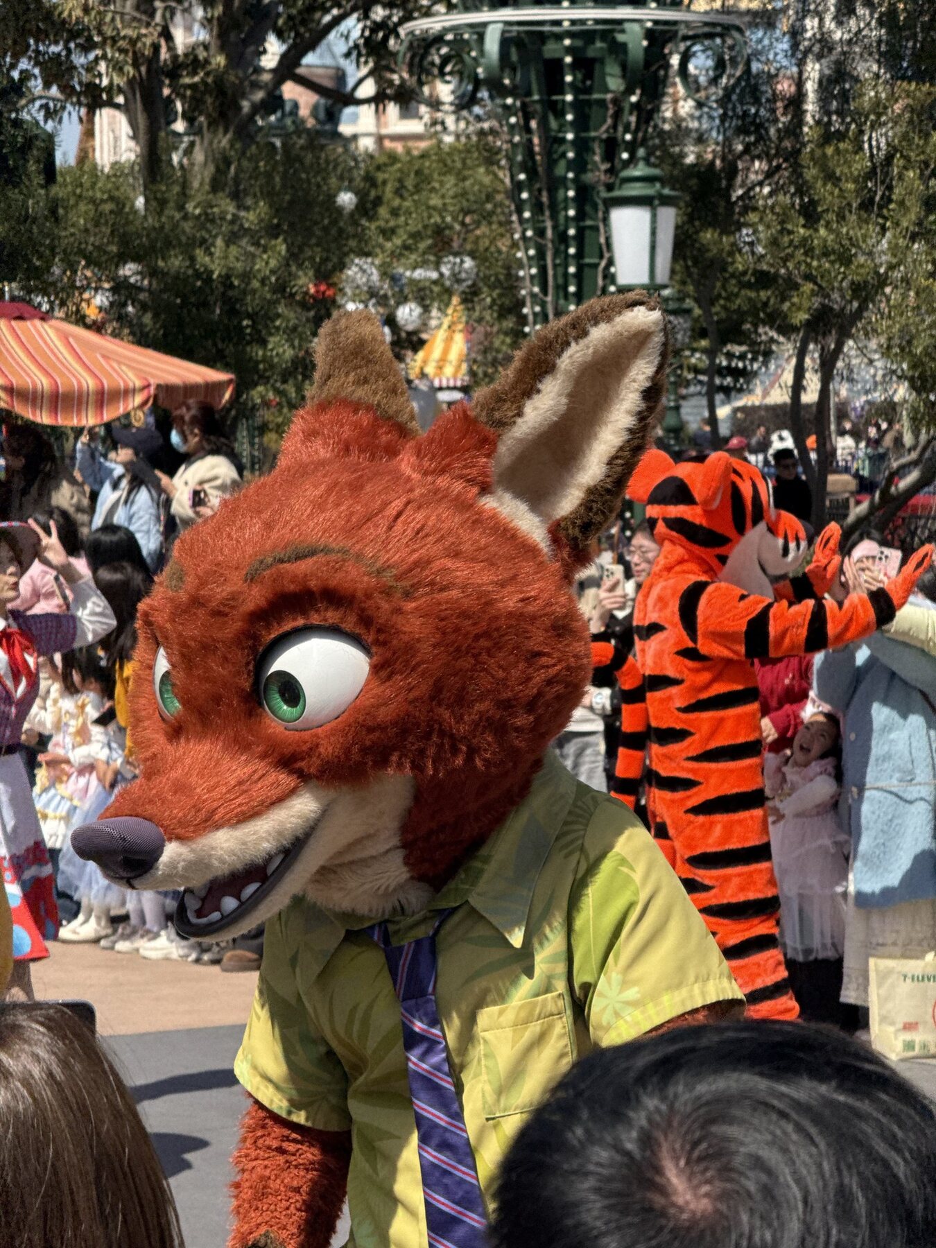 Nick Wilde on parade