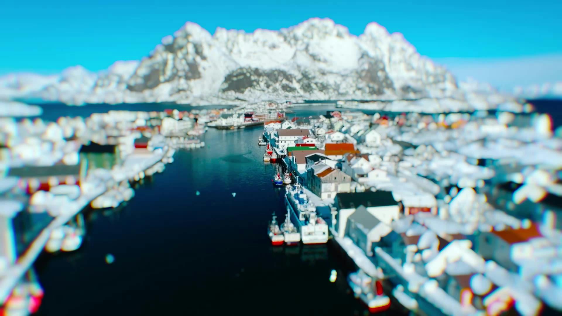 Virgin Voyages destination imagery for a Northern Europe cruise