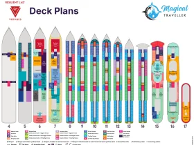Resilient Lady deck plans, all decks