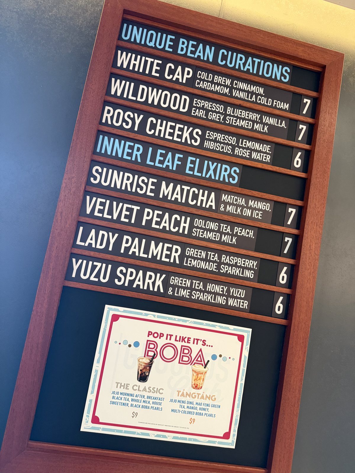 Brilliant Lady Grounds Club Coffee Board (September 2026)