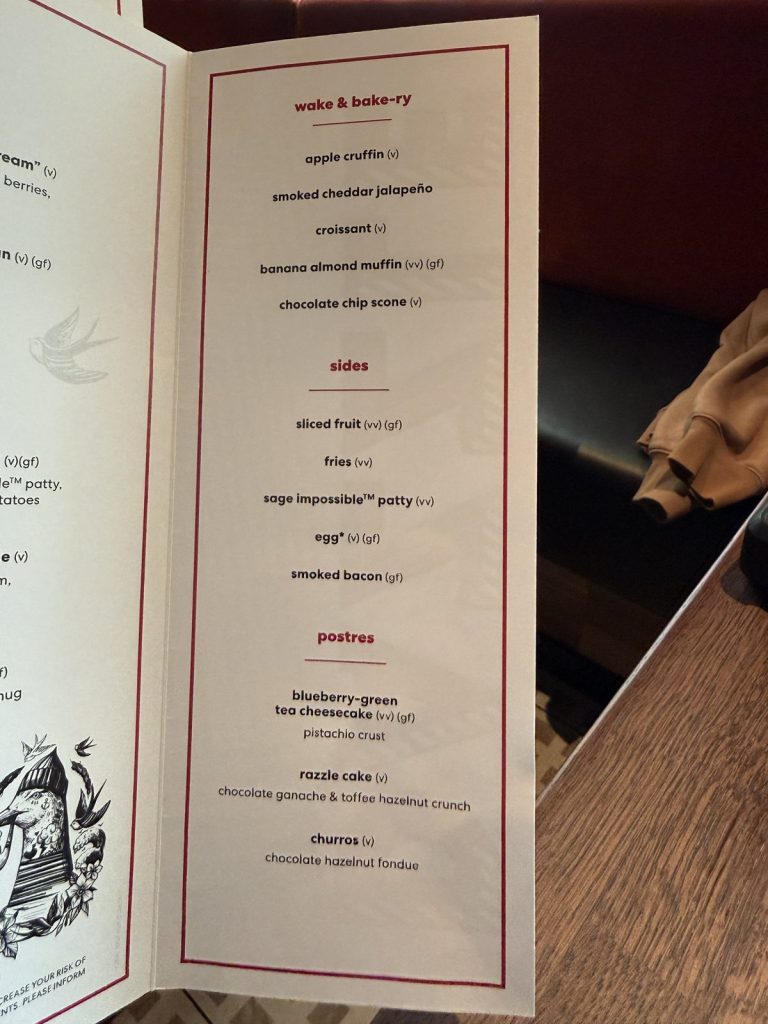 Brilliant Lady Razzle Dazzle Brunch Bakery Sides Desserts (September 2026)