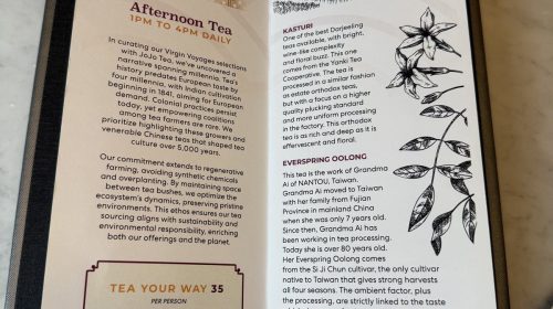 Brilliant Lady Sip Lounge Afternoon Tea Menu (September 2026)