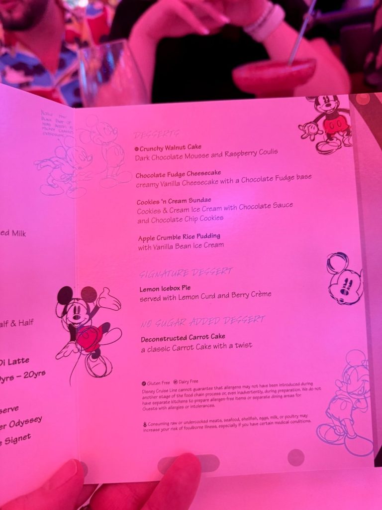 Disney Fantasy Animators Palate Desserts 2 (September 2025)