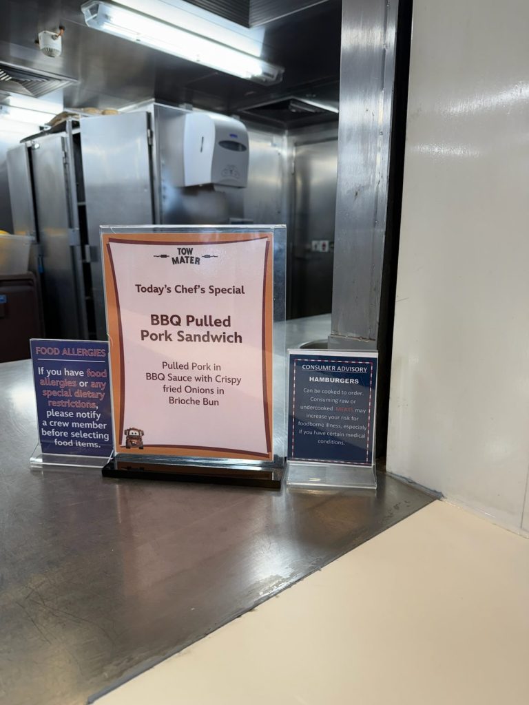 Disney Fantasy Pool Deck Chefs Special (September 2025)