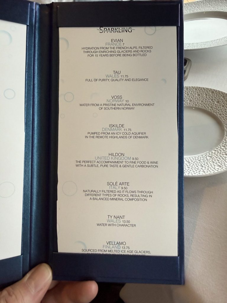 Disney Fantasy Remy Water And Dinner Menus 3 (September 2025)