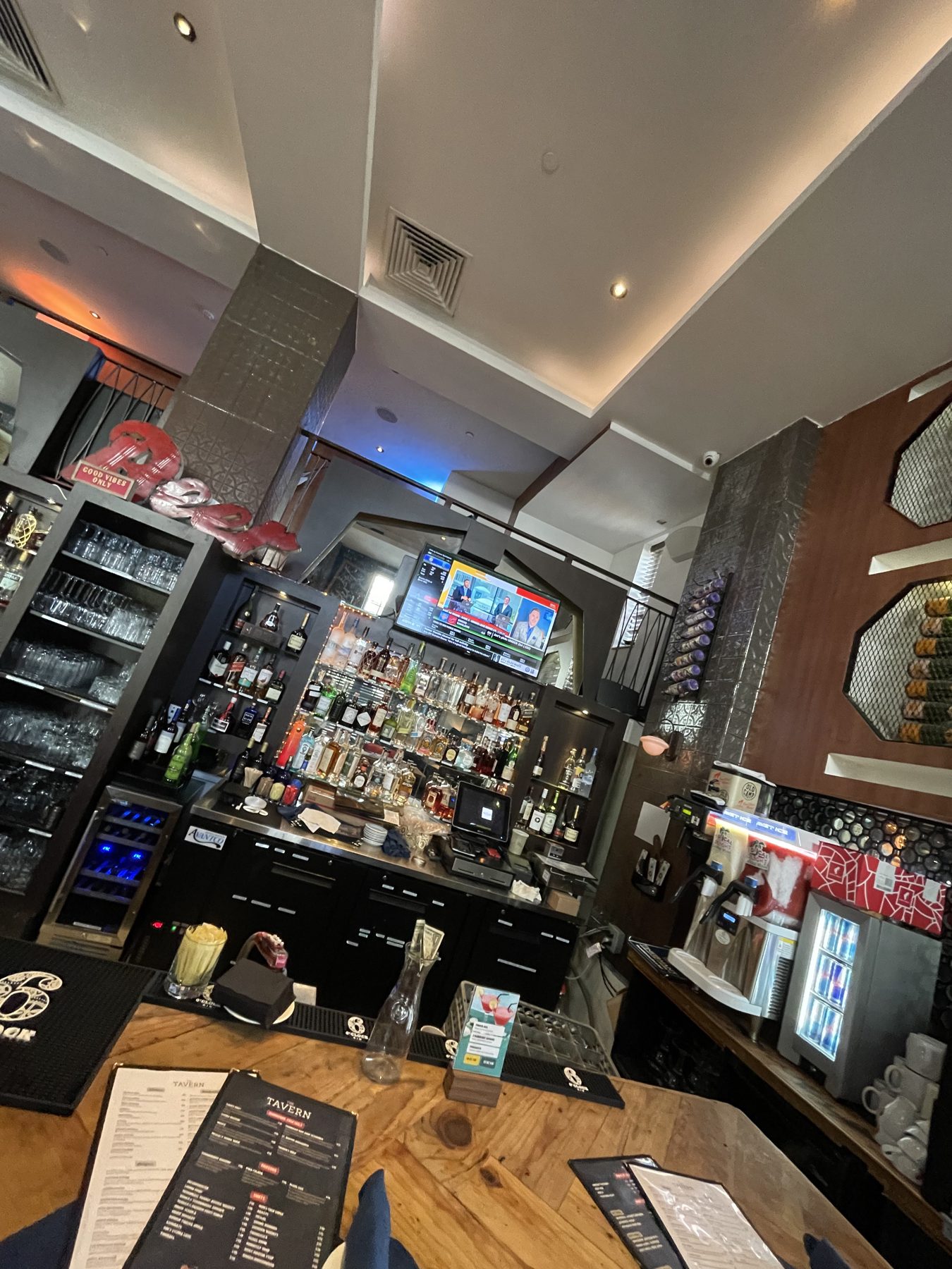 The bar at Hotel Croydon, Miami Beach