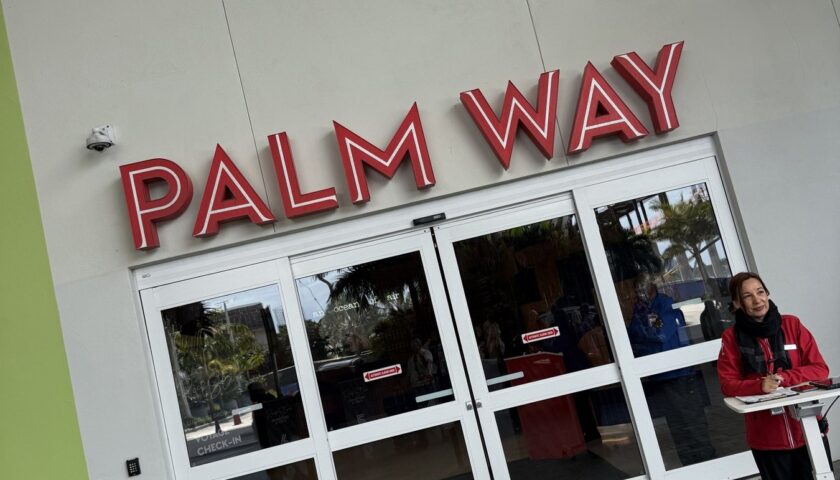 Palm Way, the RockStar entrance at Terminal V in Miami
