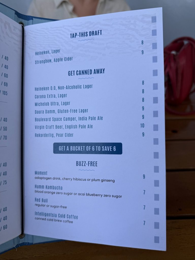 Resilient Lady Dock House Beer Menu (April 2026)