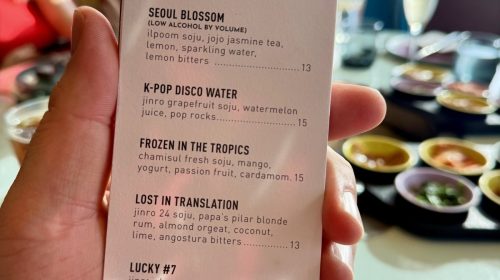 Resilient Lady Gunbae Soju Cocktails Menu (April 2026)