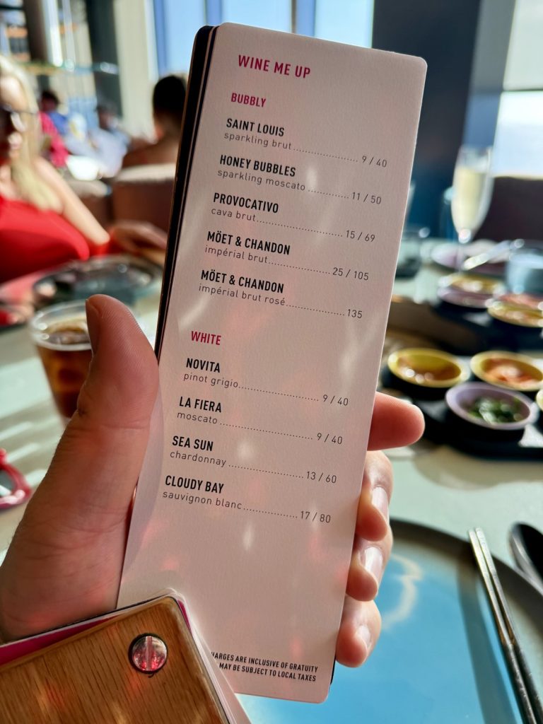 Resilient Lady Gunbae Wine Menu Sparkling White (April 2026)