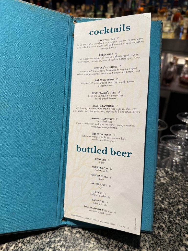 Resilient Lady On The Rocks Cocktails Beer Menu (April 2026)