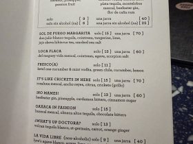Resilient Lady Pink Agave Cocktails Menu (April 2026)
