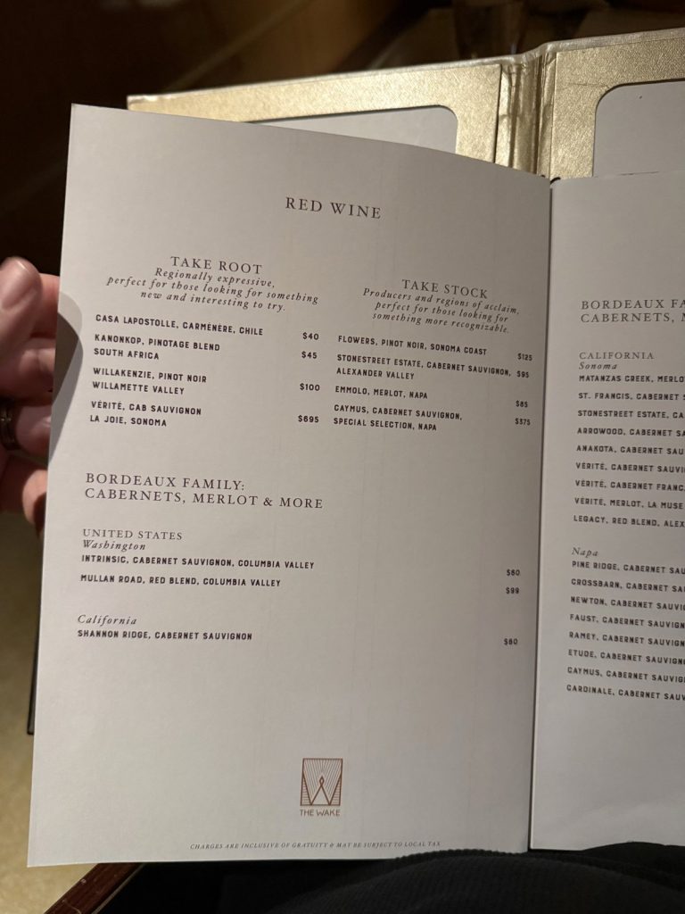 Resilient Lady The Wake Wine List Red 1 (April 2026)