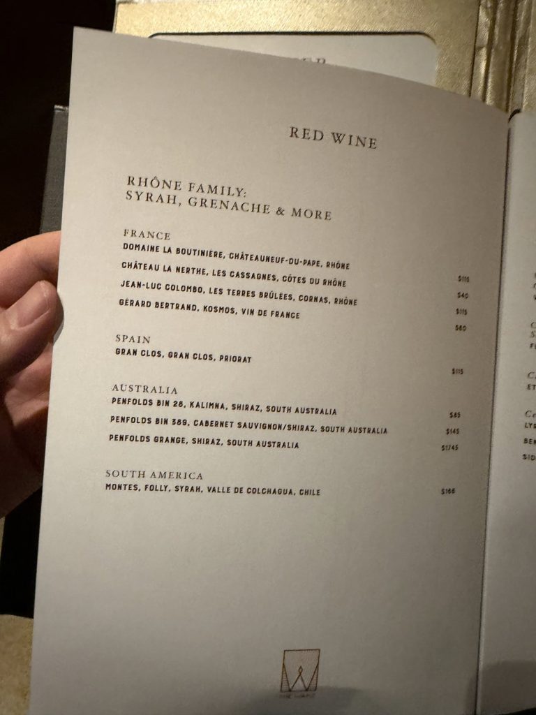 Resilient Lady The Wake Wine List Red Rhone (April 2026)