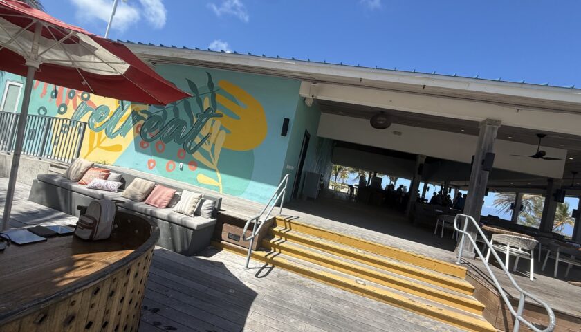 The RockStar Quarter retreat area at the Beach Club at Bimini