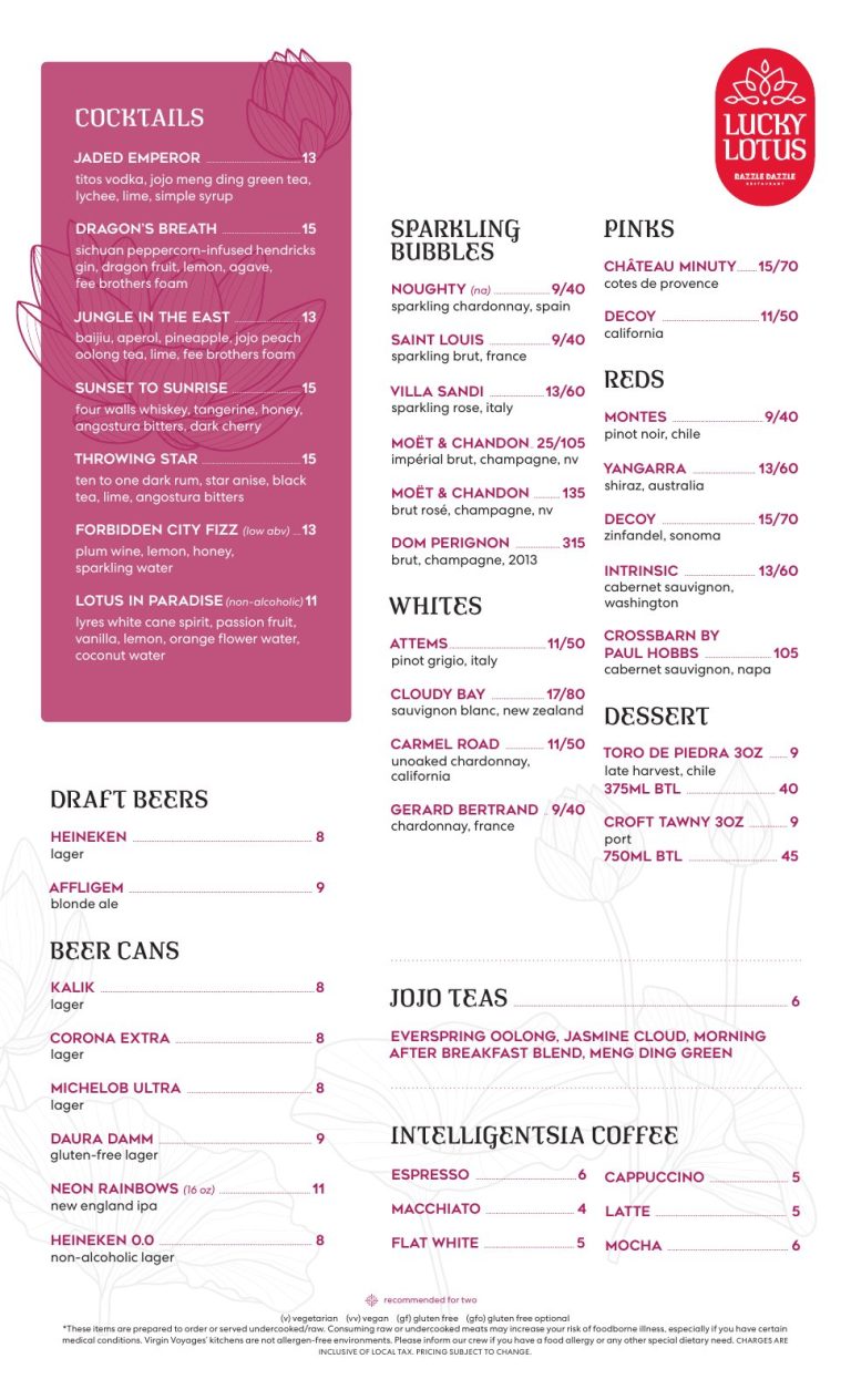 Scarlet Lady Lucky Lotus Menu (2026, page 1))