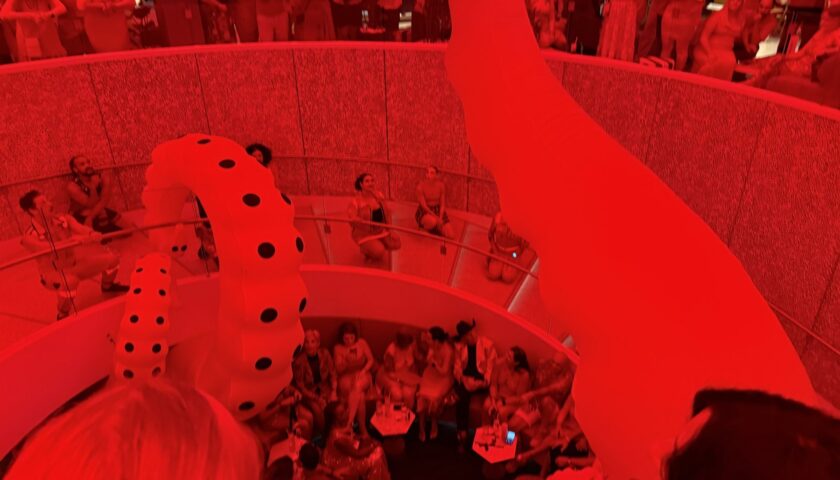 The Red Room transformed into the Octopus Garden for Scarlet Night on Valiant Lady
