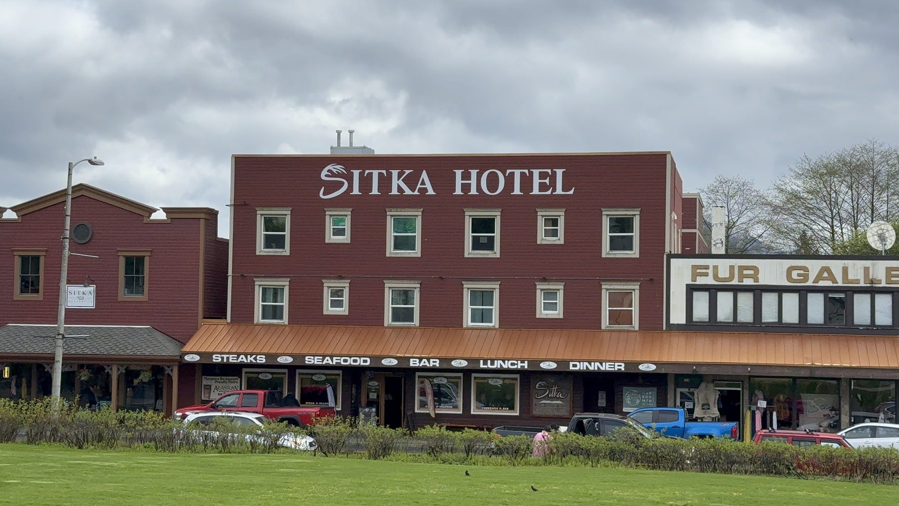 The Sitka Hotel in downtown Sitka