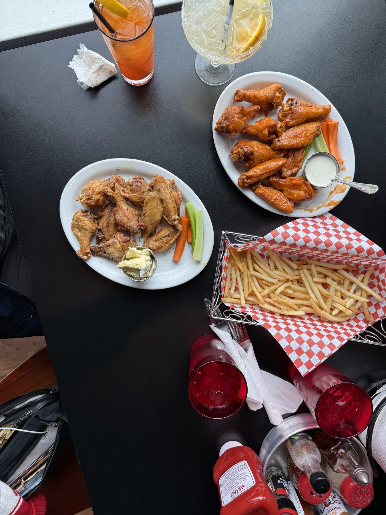 Gluten-free buffalo wings and cocktails at Mean Queen in Sitka