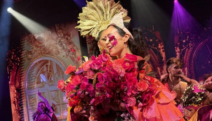 A stage show finale on Resilient Lady