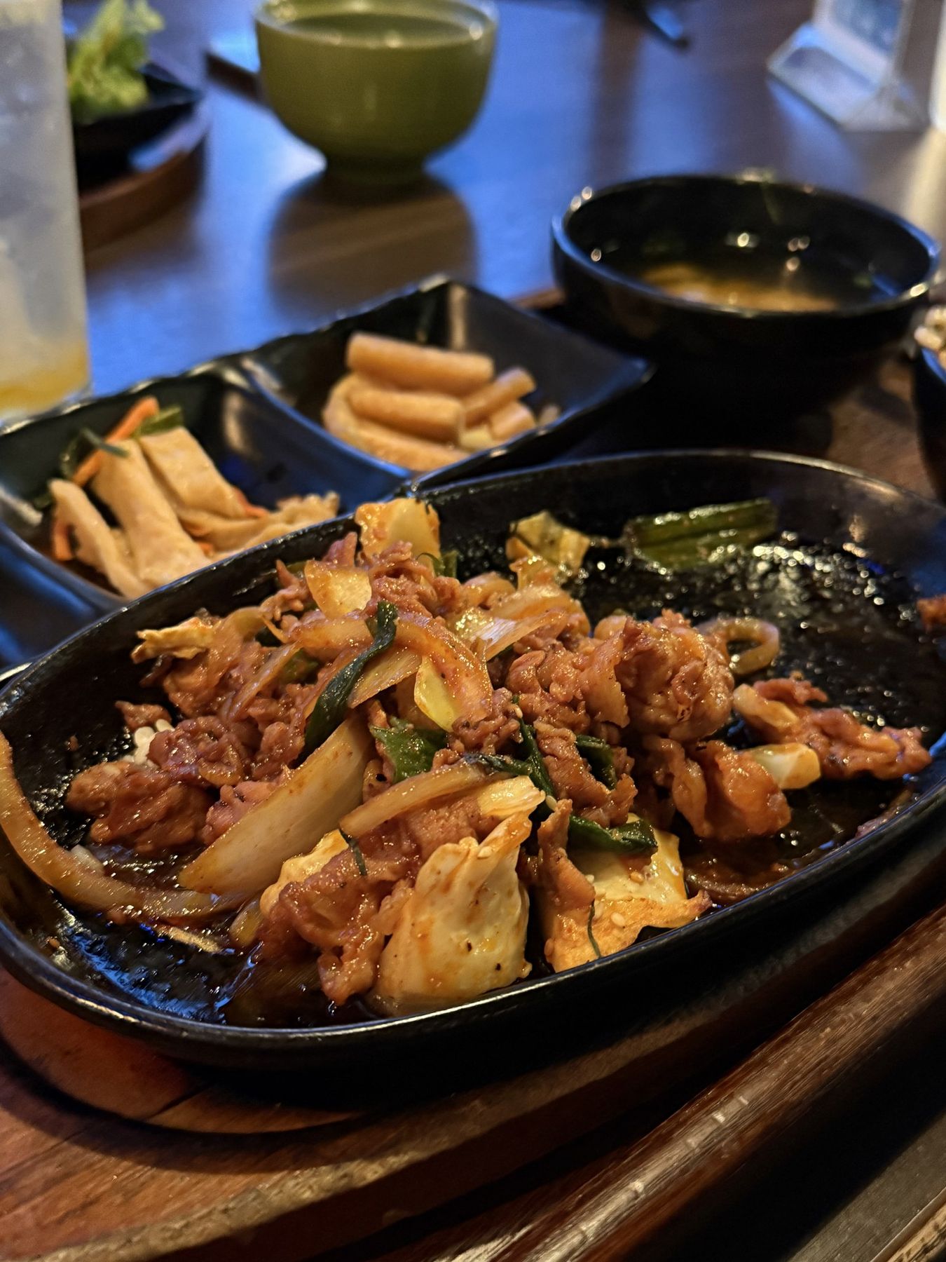 A sizzling Korean main course at Banju, Vancouver
