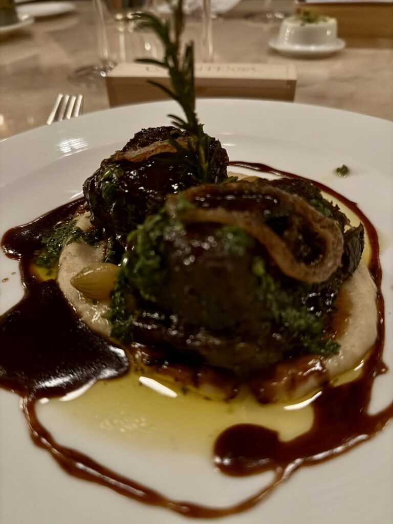 Dish at the Festival of Senses on Brilliant Lady