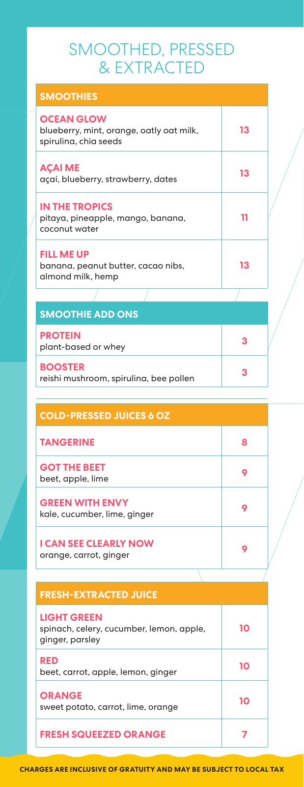 Virgin Voyages Gym And Tonic Menu (2026, page 3))