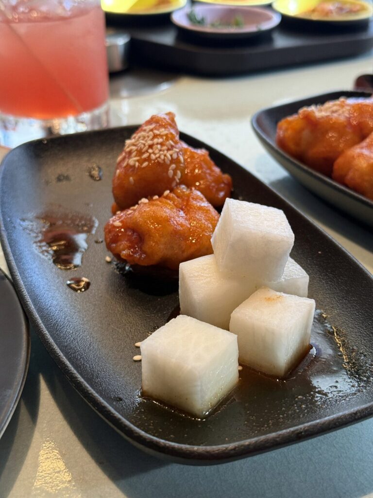 Korean fried chicken wings at Gunbae on Resilient Lady