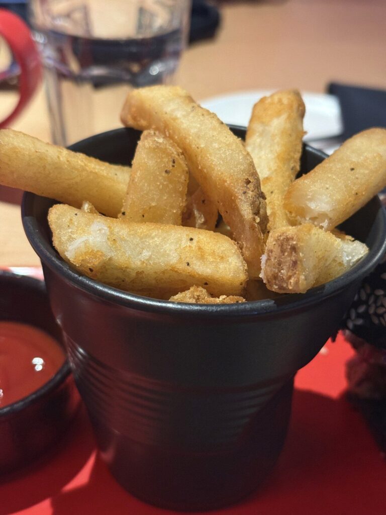 Crispy potatoes at Razzle Dazzle brunch on Resilient Lady